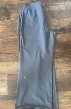 Lululemon Wide Leg Drawstring Pants Size 10 Regular Cropped